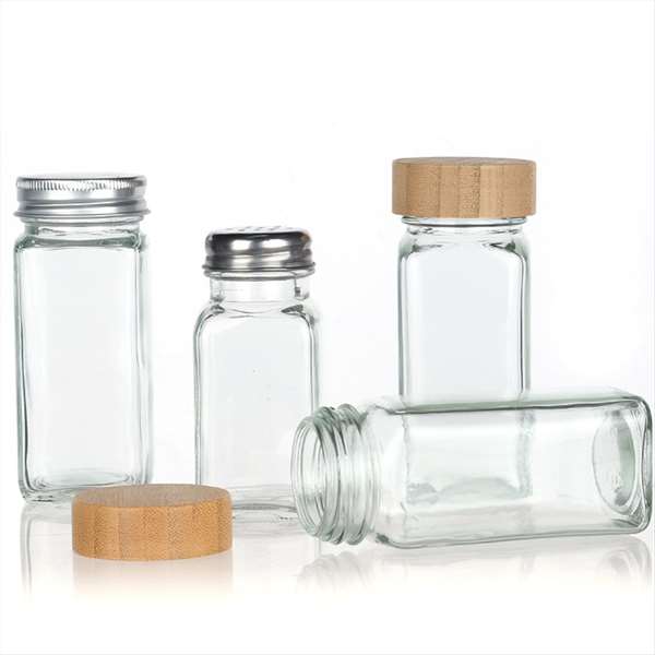 Glass Spice Jar