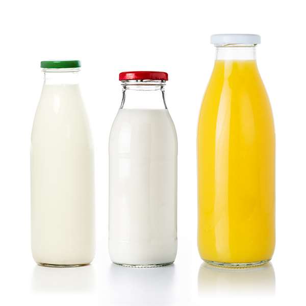 Glass Milk Bottles