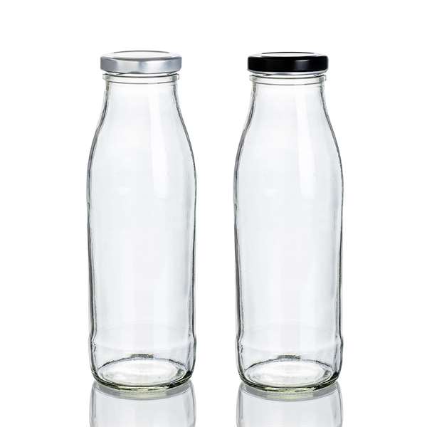 Glass Milk Bottles