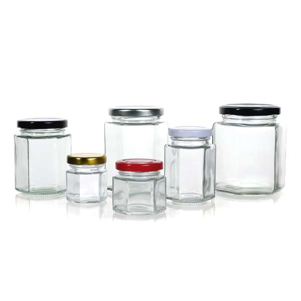 Glass Honey Jars