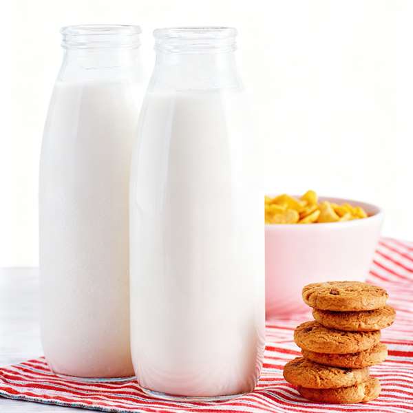 Glass Milk Bottles