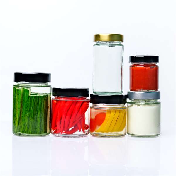 Glass Pickle Jar