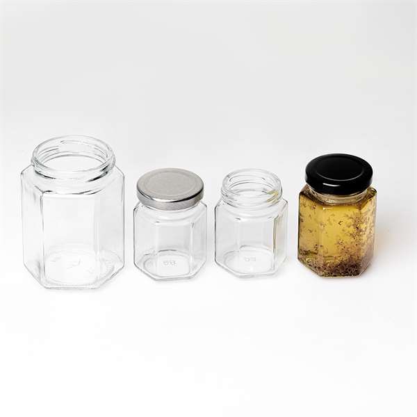 Glass Honey Jars