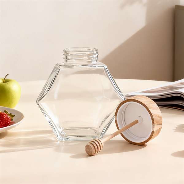 Glass Honey Jars