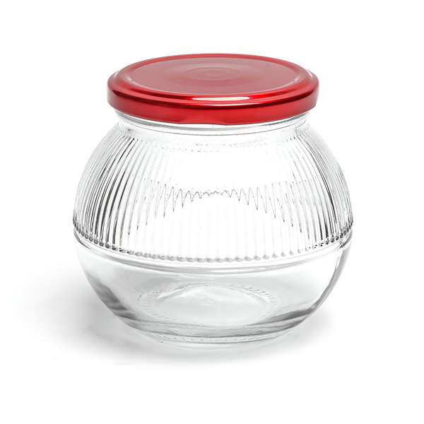 Glass Pudding Jar