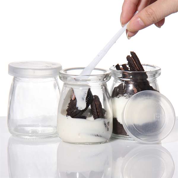 Glass Pudding Jar
