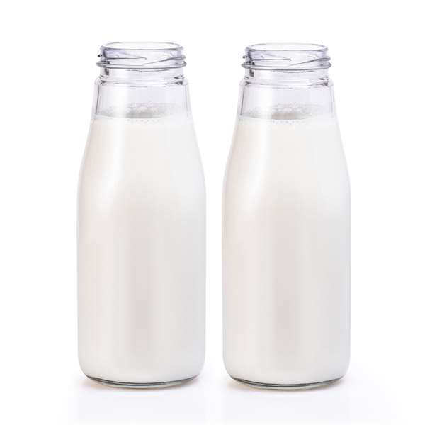 Glass Milk Bottles