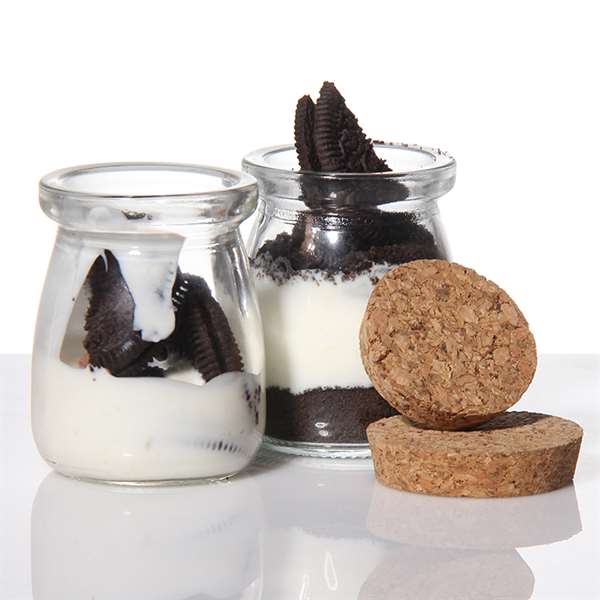 Glass Pudding Jar