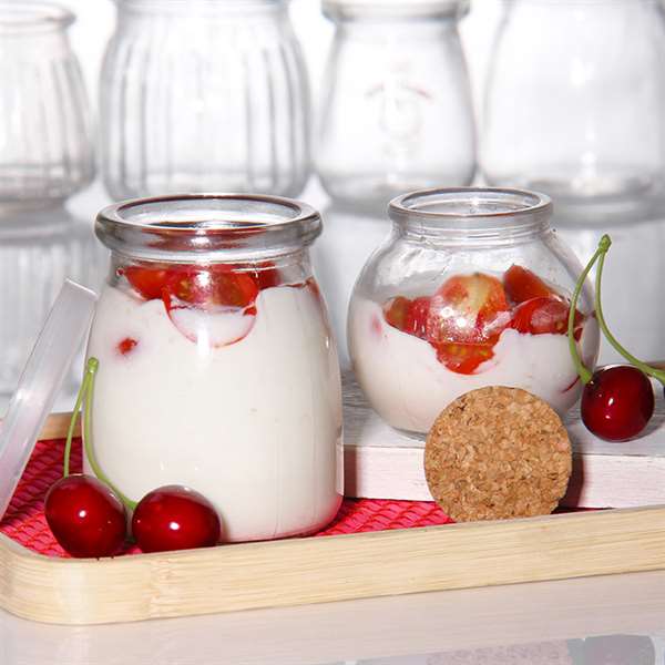 Glass Pudding Jar