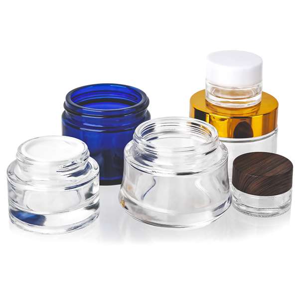 Glass Cream Jar